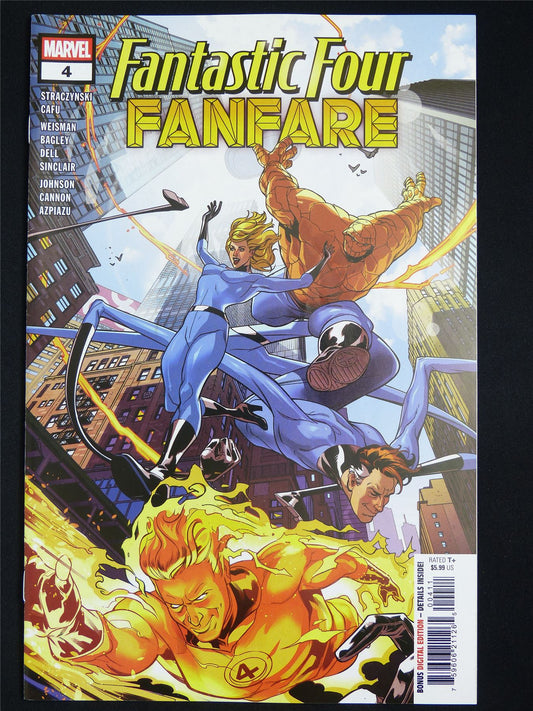 FANTASTIC Four Fanfare #4 - Marvel Comic #4C8