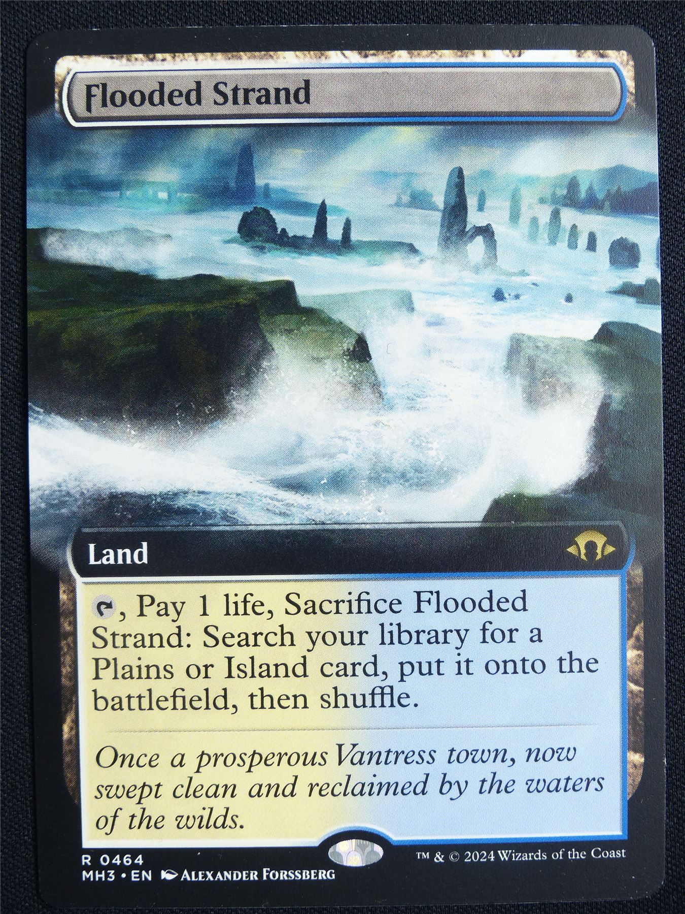 Flooded Strand Extended Art - MH3 - Mtg Card #205