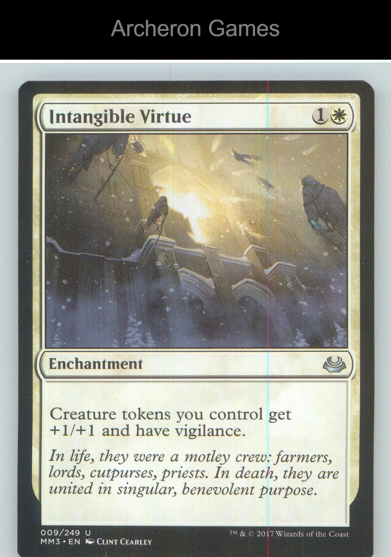 Intangible Virtue MM3 9 UC MTG Card NM/EX+