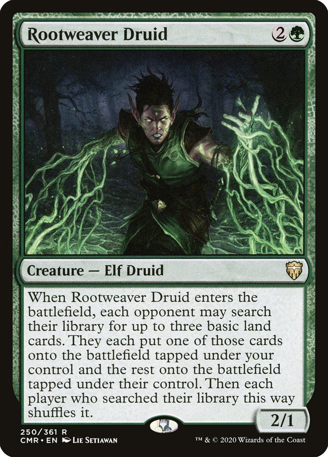 Mtg: CMR : Rootweaver Druid -  - NM