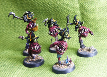 Gloomspite Gitz - Squig Hoppers (5 miniatures) Painted - Warhammer AoS 40k #B1
