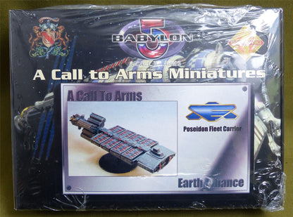 Classic Metal Earth Poseidon Fleet Carrier sealed box - Babylon 5: Call to Arms Miniatures #2LU