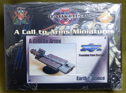 Classic Metal Earth Poseidon Fleet Carrier sealed box - Babylon 5: Call to Arms Miniatures #2LU