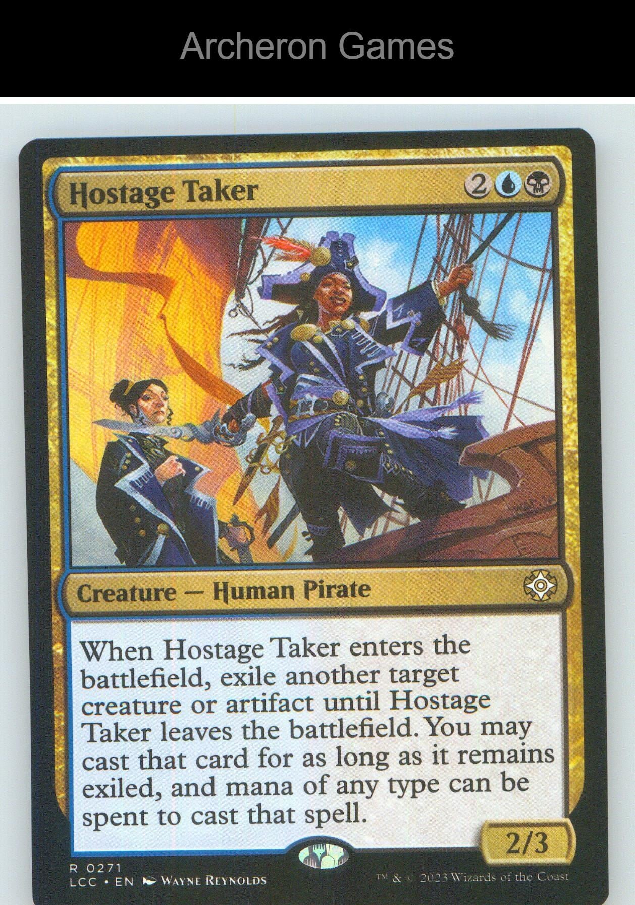 Hostage Taker LCC 271 R MTG Card NM/EX+