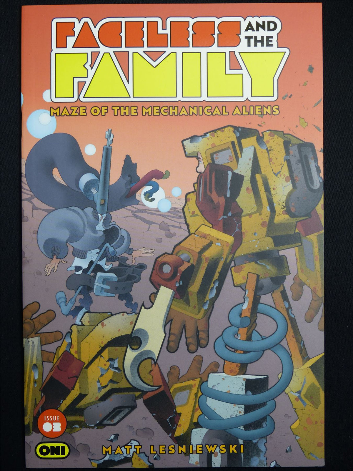 FACELESS and the Family: Maze of the Mechanical Aliens #3 Cvr A - Sep 2026 Oni Press Comic #481
