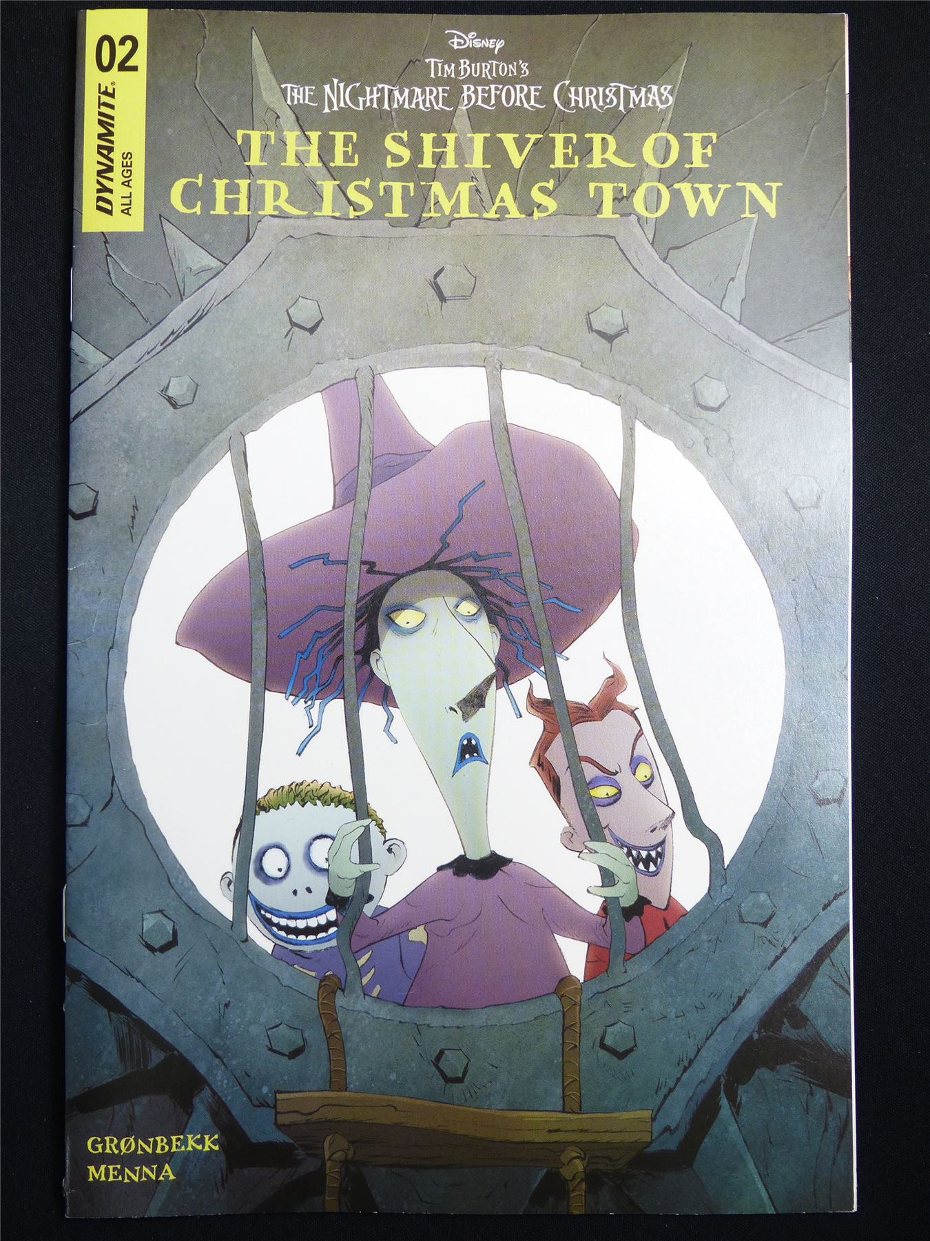NIGHTMARE Before Christmas: The Shiver of Christmas Town #2 - Dynamite Comic #2FJ