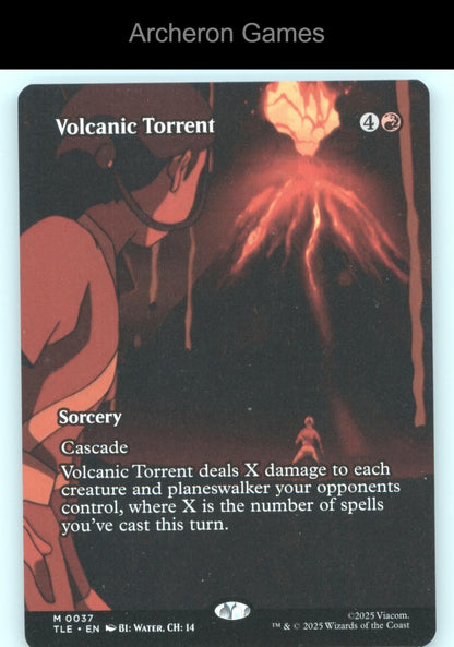 Volcanic Torrent (Borderless) 37 MTG Avatar: The Last Airbender: Eternal-Legal