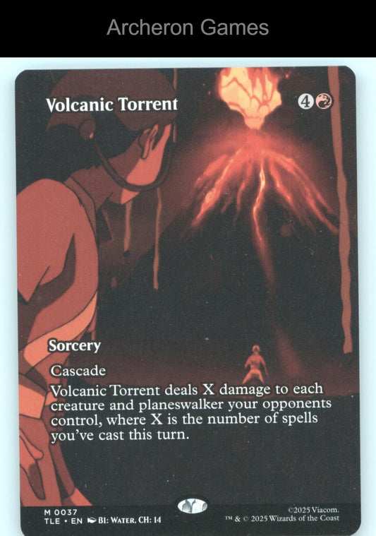 Volcanic Torrent (Borderless) 37 MTG Avatar: The Last Airbender: Eternal-Legal