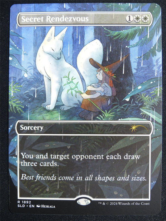 Secret Rendezvous Borderless - SLD - Mtg Card #4OV