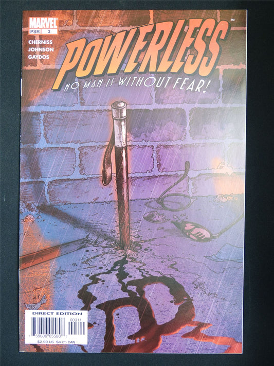 POWERLESS #3 - Marvel Comic #1RV