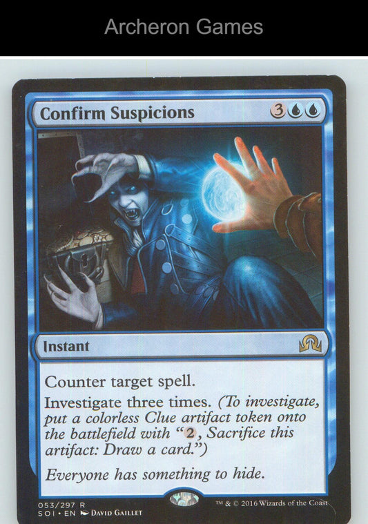 Confirm Suspicions SOI 53 R MTG Card NM/EX+