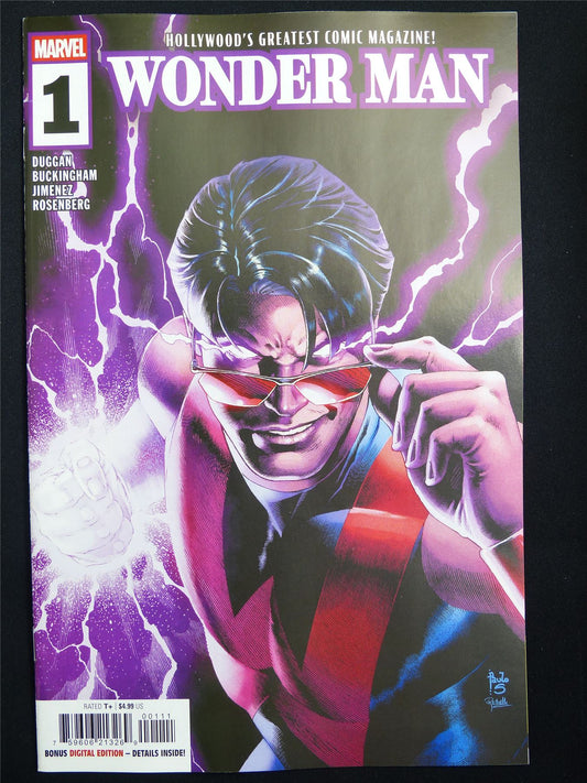 WONDER Man #1 - Jun 2026 Marvel Comic #450