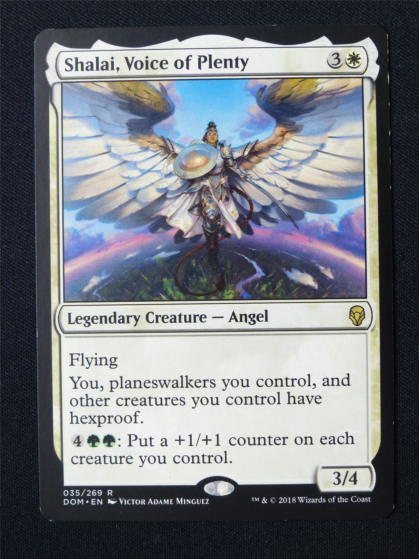 Shalai Voice of Plenty - DOM - Mtg Card #7A0