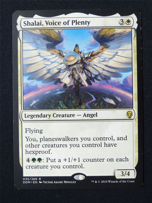 Shalai Voice of Plenty - DOM - Mtg Card #7A0