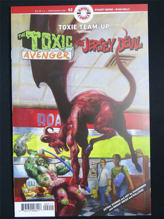 TOXIE Team-Up: Toxic Avenger and The Jersey Devil #2 - Jul 2025 Ahoy Comic #2J7