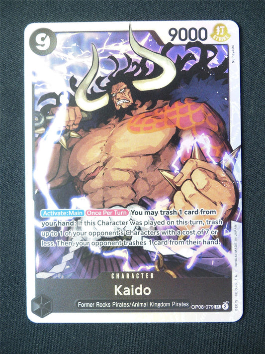 Kaido OP08 SR Foil - One Piece Card #6ID