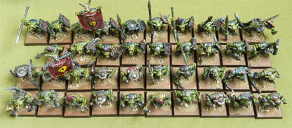 Goblin Mob set of 39 painted - Orcs and Goblins - Warhammer Old World #FQ