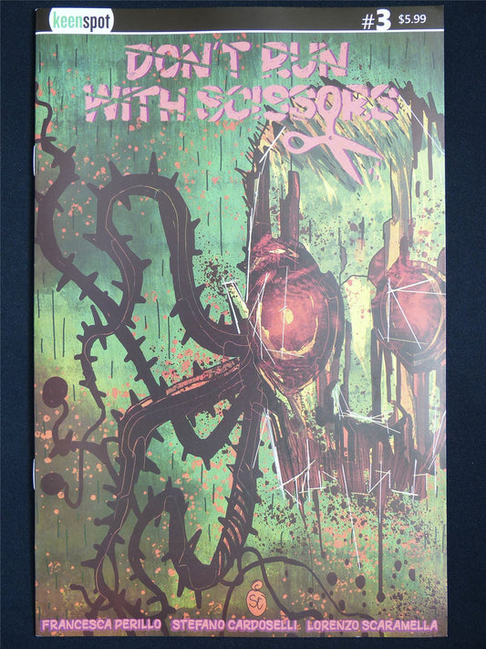DON'T Run With Scissors #3 - Sep 2025 Keenspot Comic #3XH