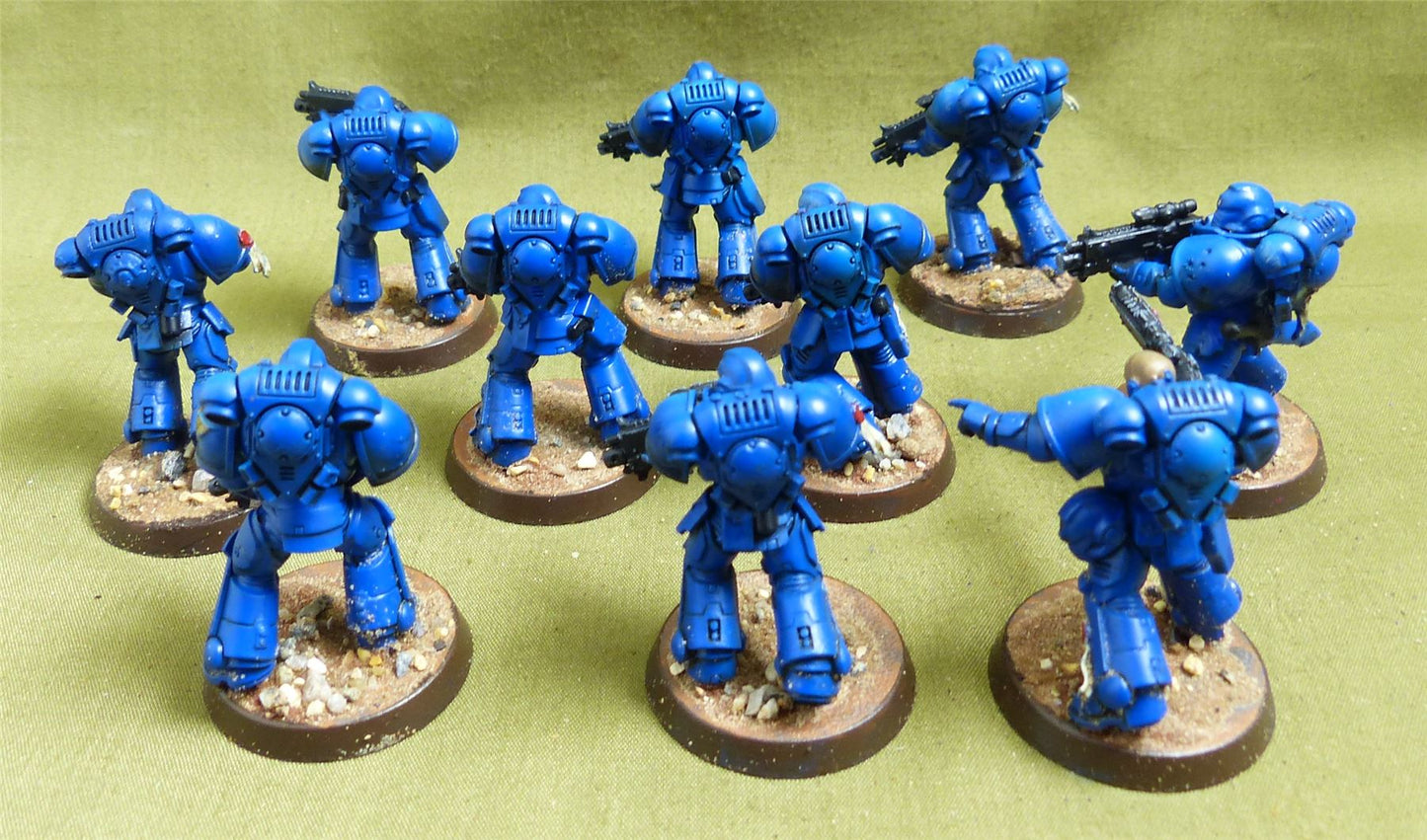Intercessor Squad painted - Space Marines - Warhammer 40K #6UG