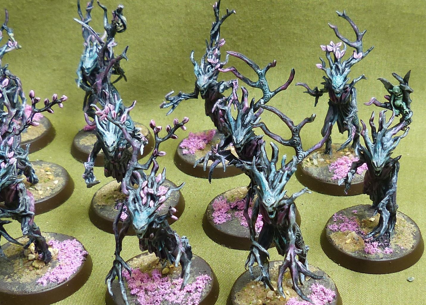Dryads painted - Sylvaneth - Warhammer AoS #16Y