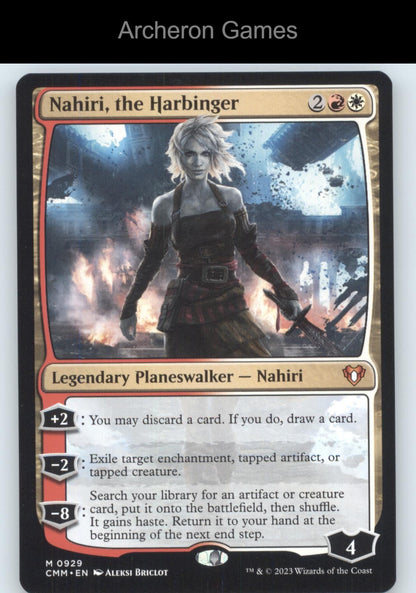 Nahiri, the Harbinger 929 Mythic MTG Card Commander Masters