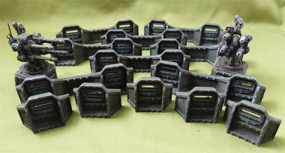 Aegis Defence Line painted - Astra Militarum - Warhammer 40K #2YD