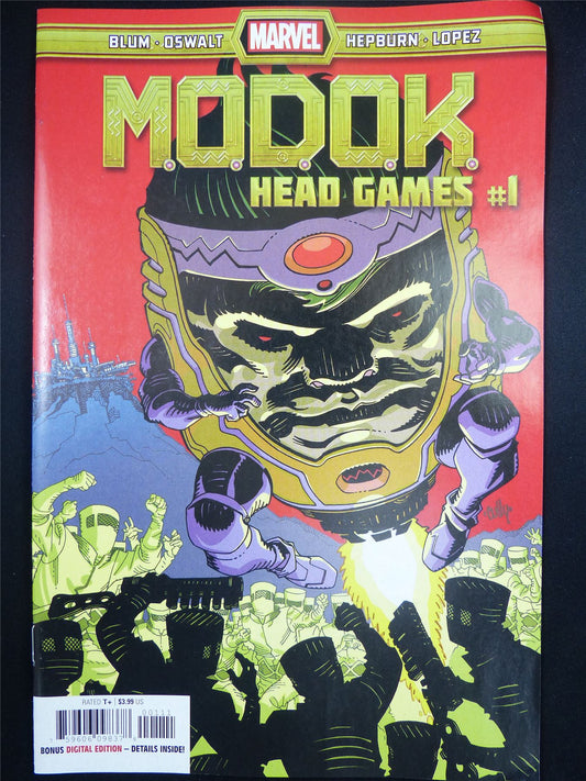 MODOK Head Games #1 - Marvel Comic #3JY