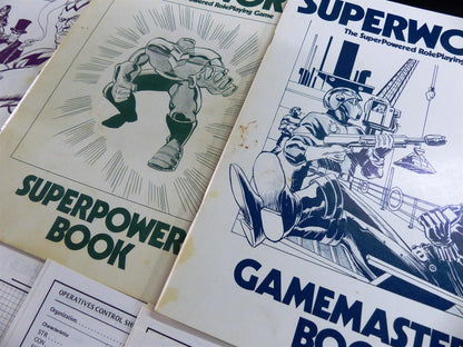 Superworld: Superpowered Roleplaying Game Classic OOP #1XN