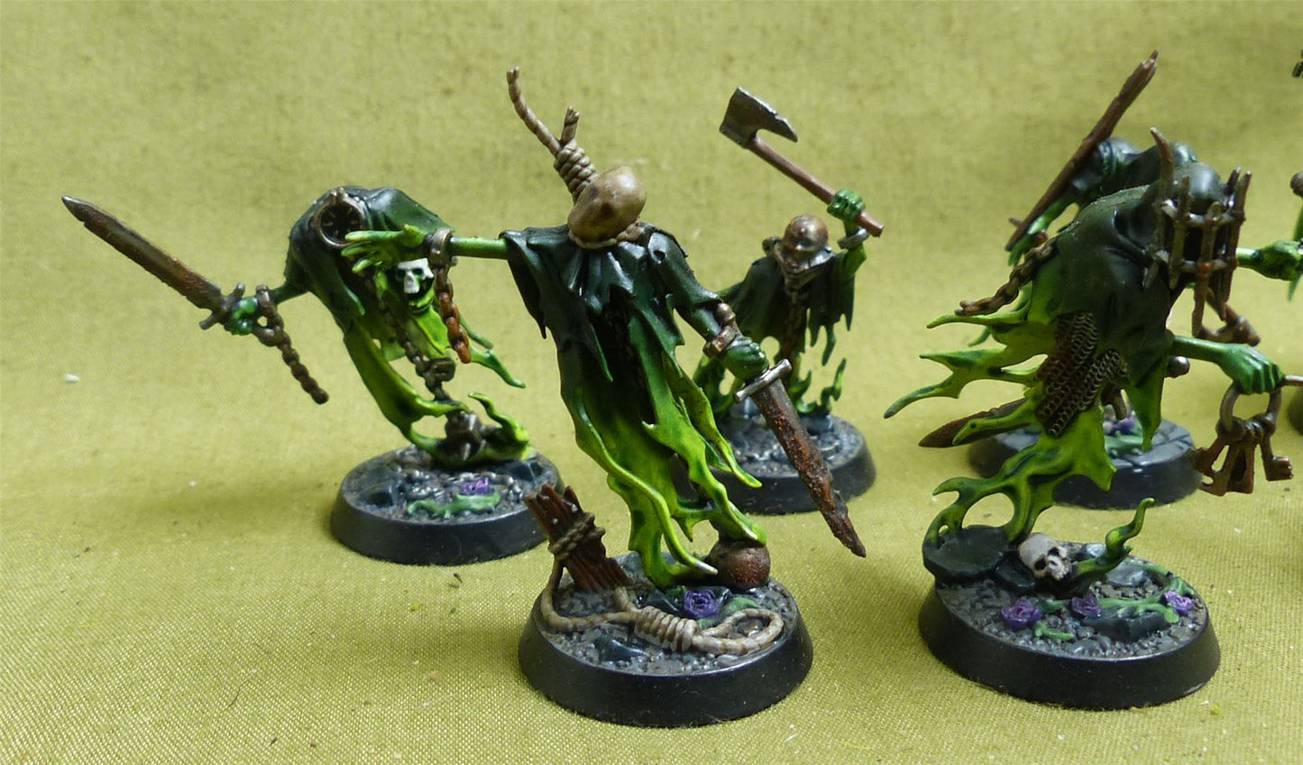 Thorns of the Briar Queen painted - Nighthaunt - Warhammer AoS Underworlds #5P
