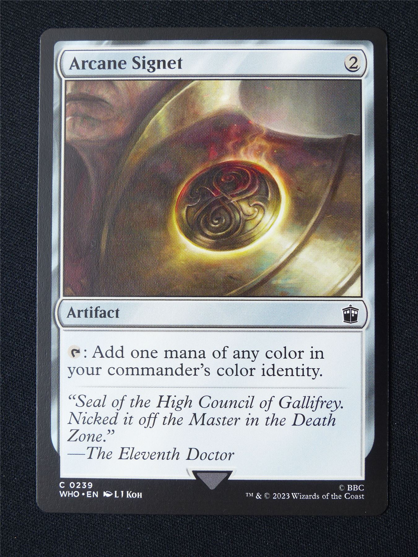 Arcane Signet - WHO - Mtg Card #9AX