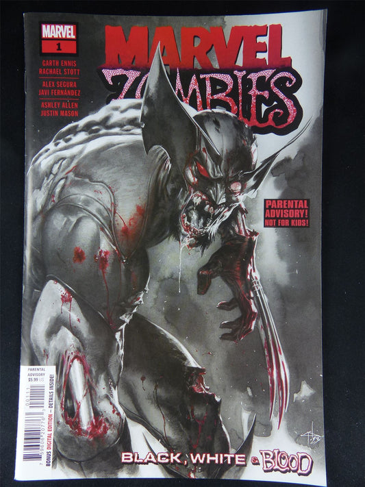 Marvel ZOMBIES: Black White and Blood #1 - Marvel Comic #33S