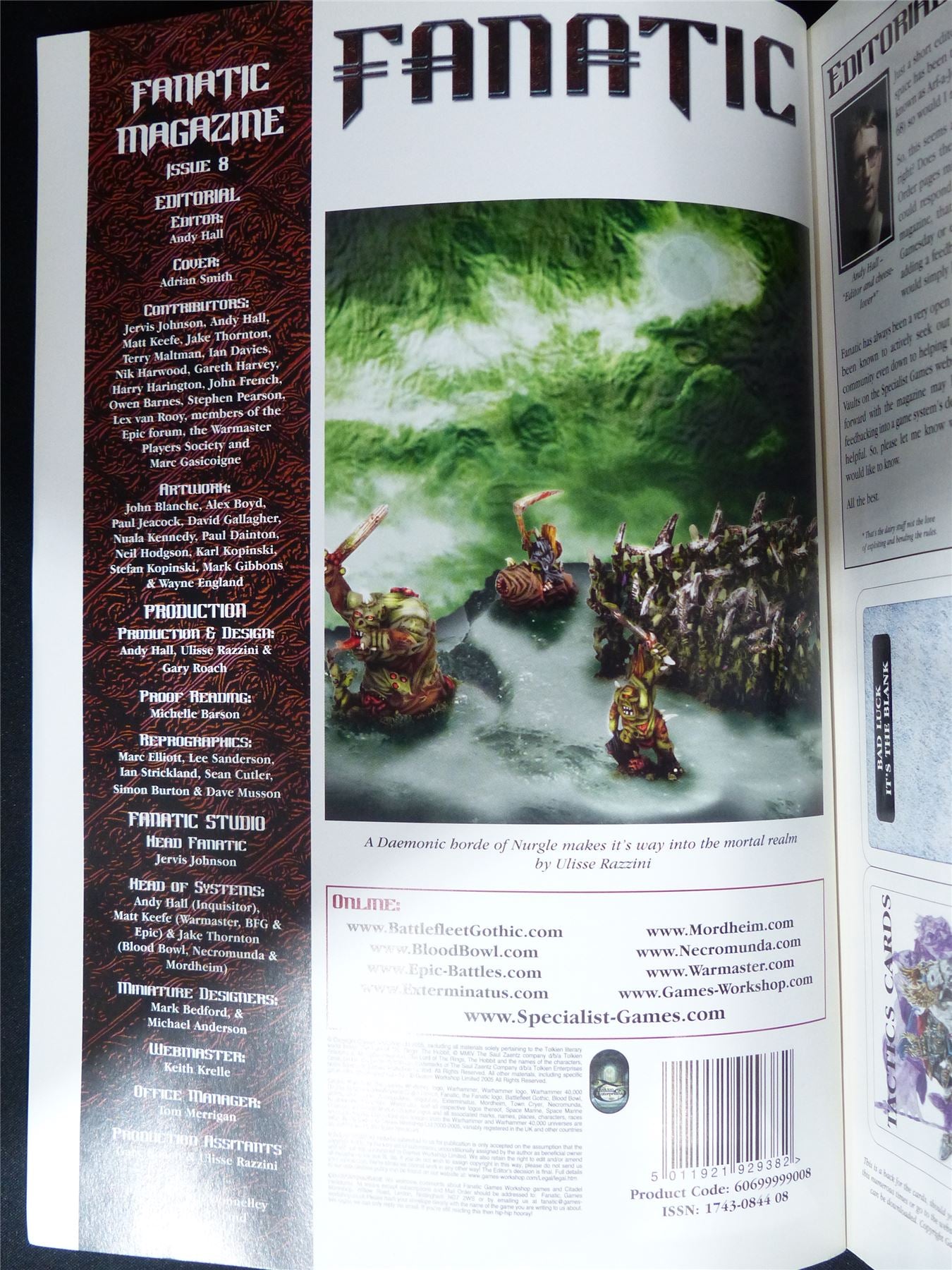 Fanatic #8 Games Workshop Magazine #1W7