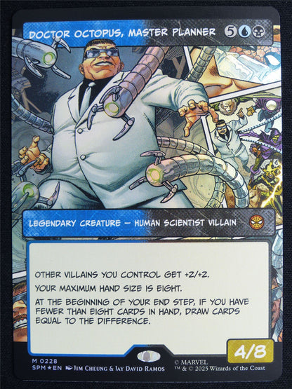 Doctor Octopus Master Planner Borderless Foil - SPM - Mtg Card #4IW