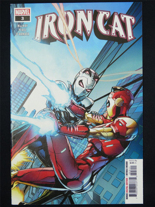 IRON Cat #3 - B&B Marvel Comic #7Y0