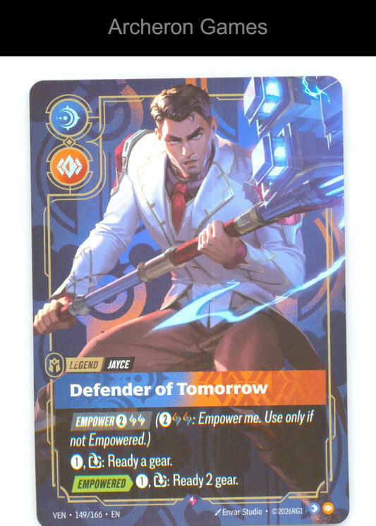 Jayce - Defender of Tomorrow VEN 149/166 R Vendetta Riftbound Card Foil