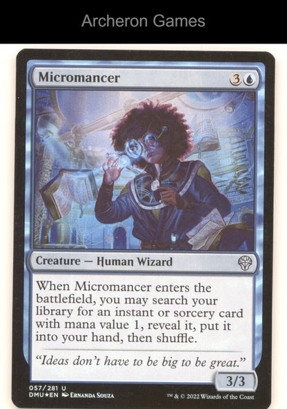 Micromancer 57 UC MTG Card Dominaria United