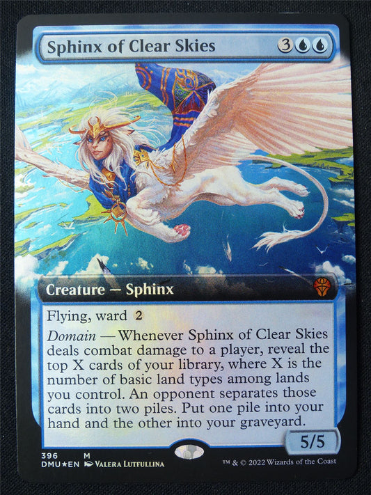 Sphinx of Clear Skies Extended Foil - DMU - Mtg Card #2FS