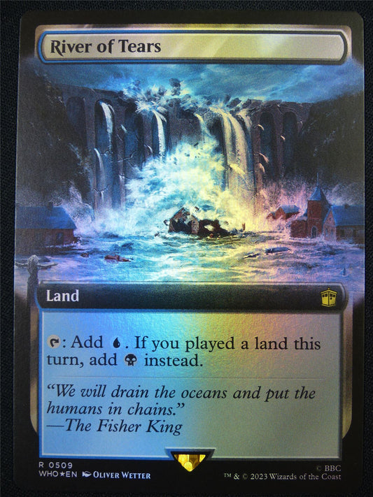 River of Tears Extended Foil - WHO - Mtg Card #BN