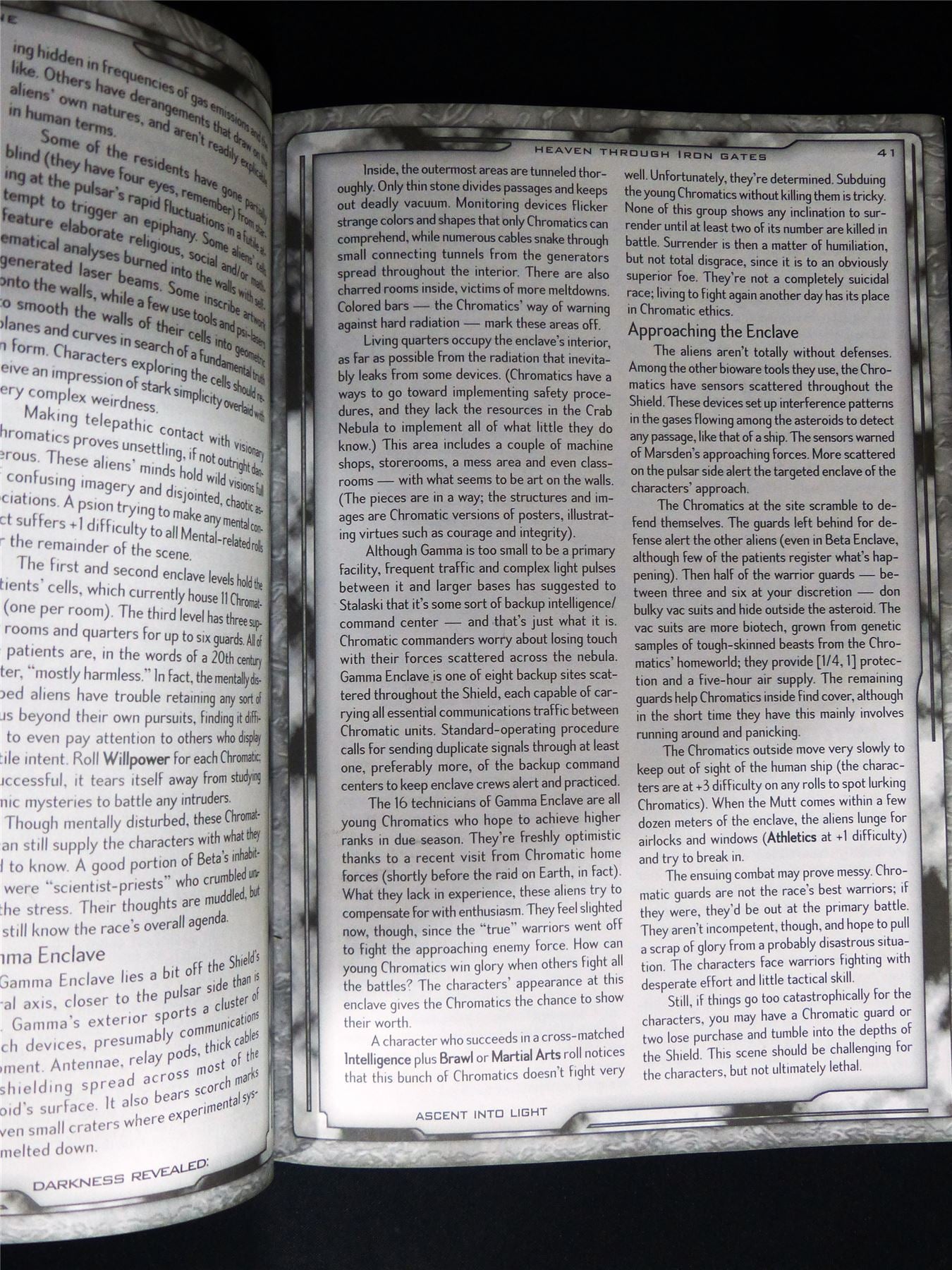 Darkness Reveald 3: Ascent into Light WW9103 - White Wolf Roleplay Softback #2UY