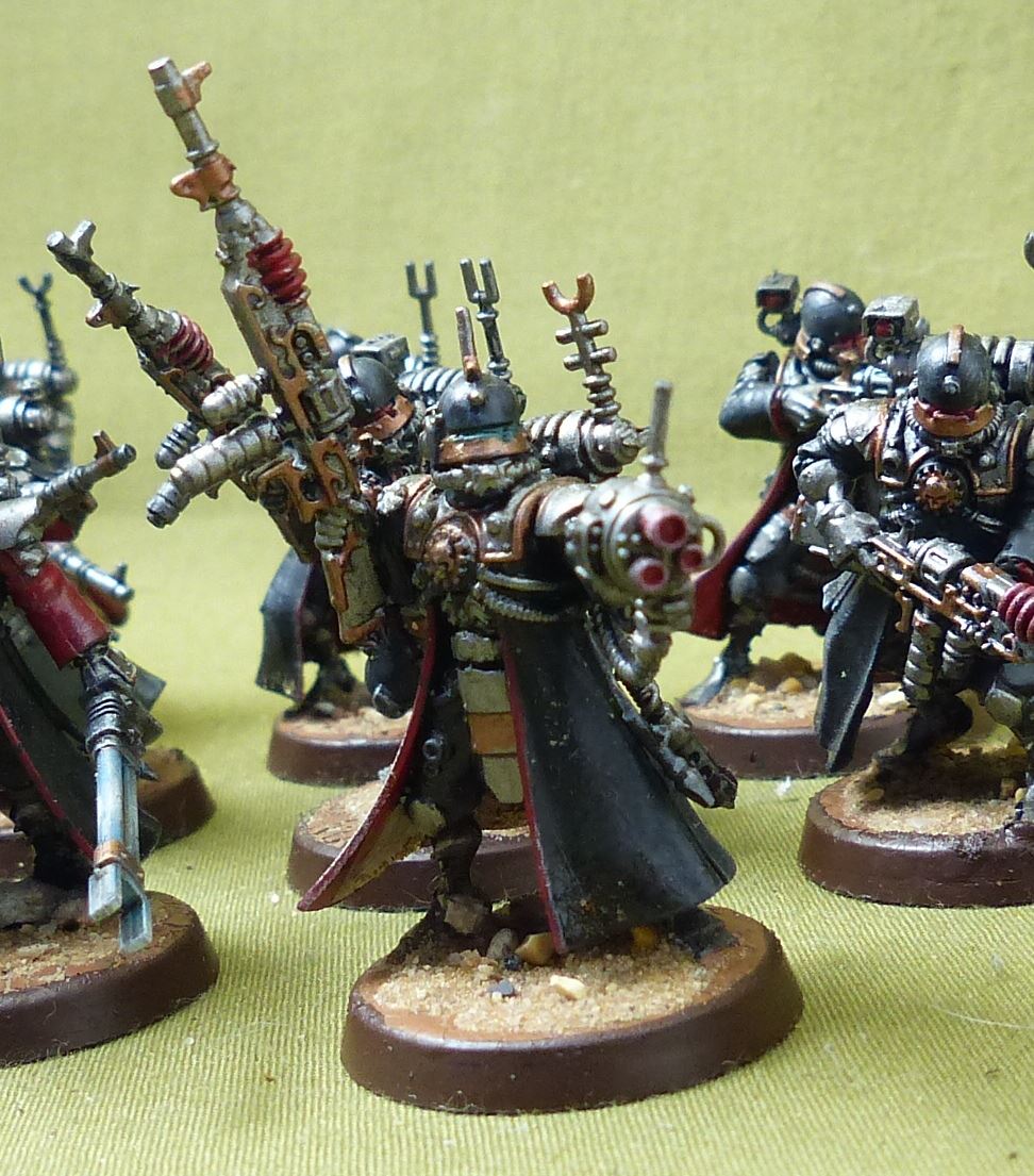 Skitarii Vanguard painted - Adeptas Mechanicus - Warhammer 40k #3M6