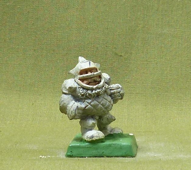 Classic Metal Dwarf - Warhammer Blood Bowl #4H4