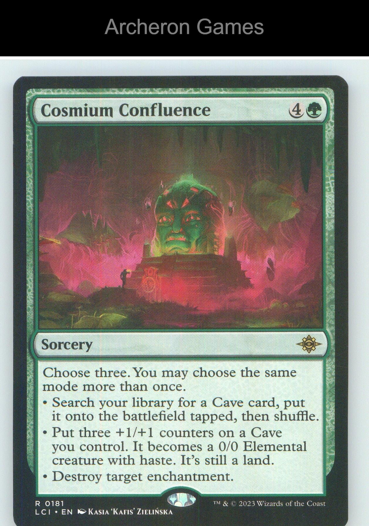Cosmium Confluence LCI 181 R MTG Card NM/EX+