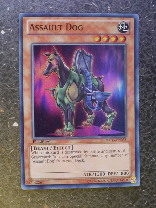 Yugioh Cards: ASSAULT DOG DRLG SUPER RARE # 3H3