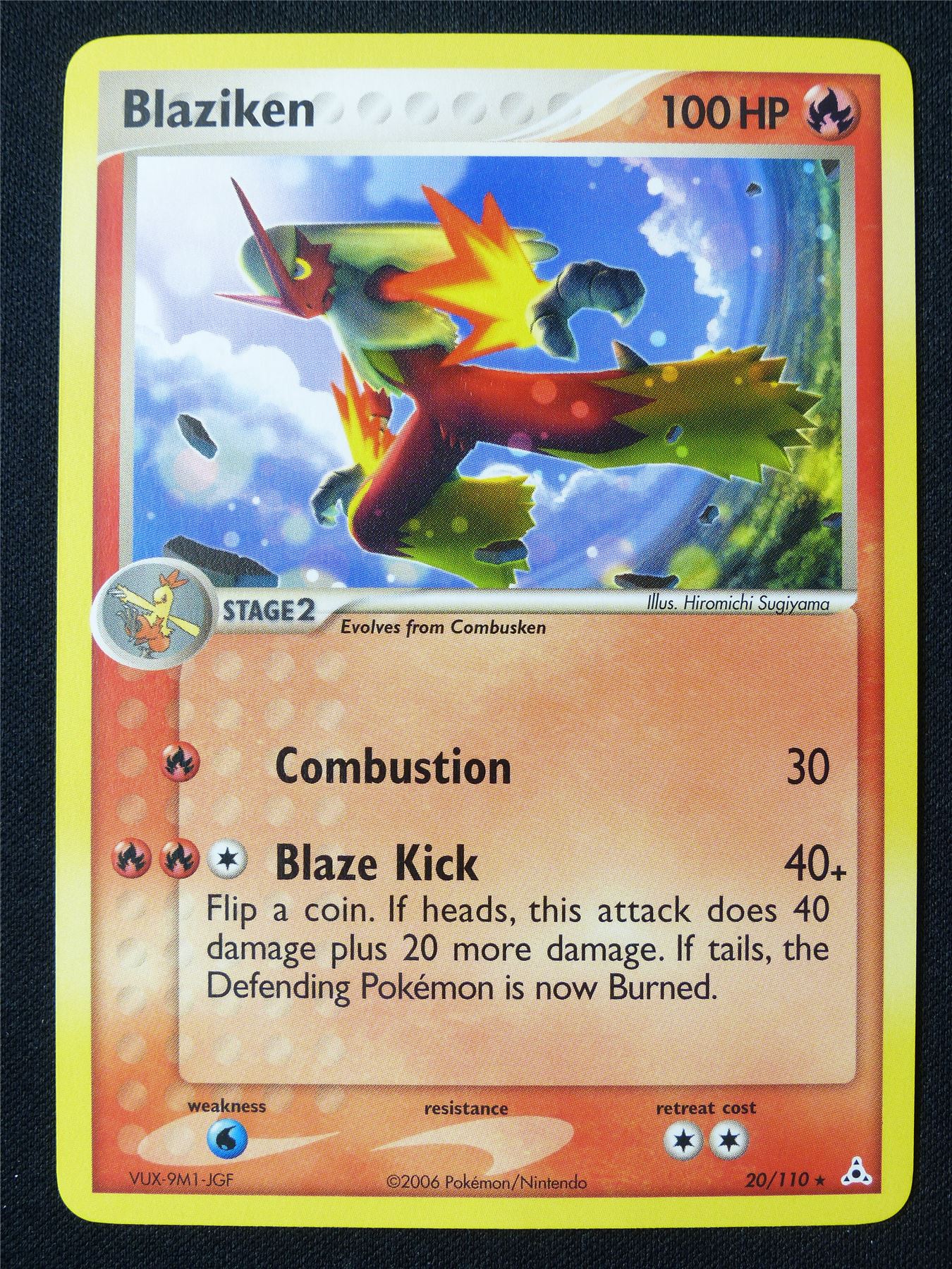 Blaziken 20/110 - Pokemon Card #1C9