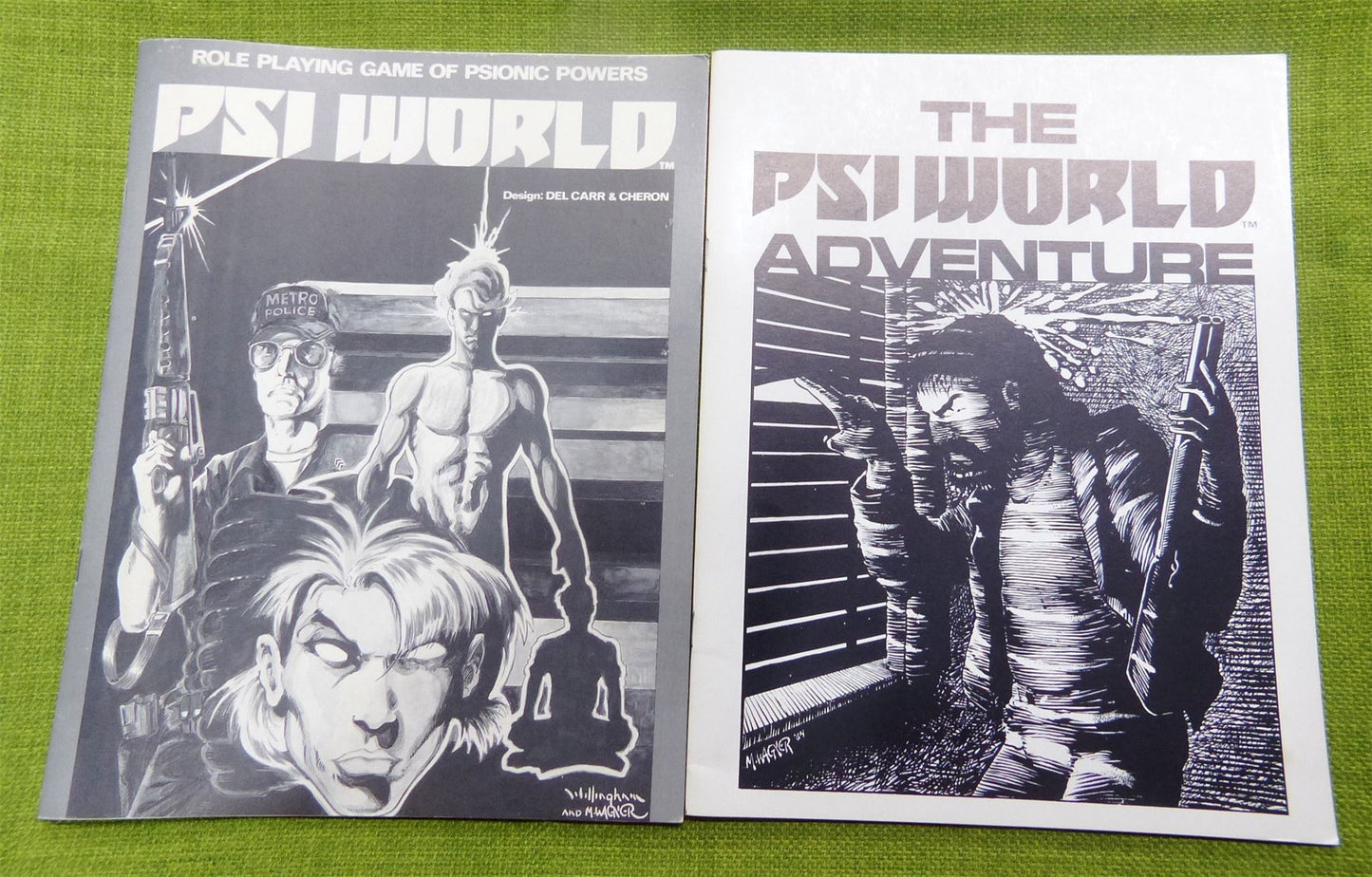 PSI WORLD Roleplaying game of Psionic Powers 2301 #60