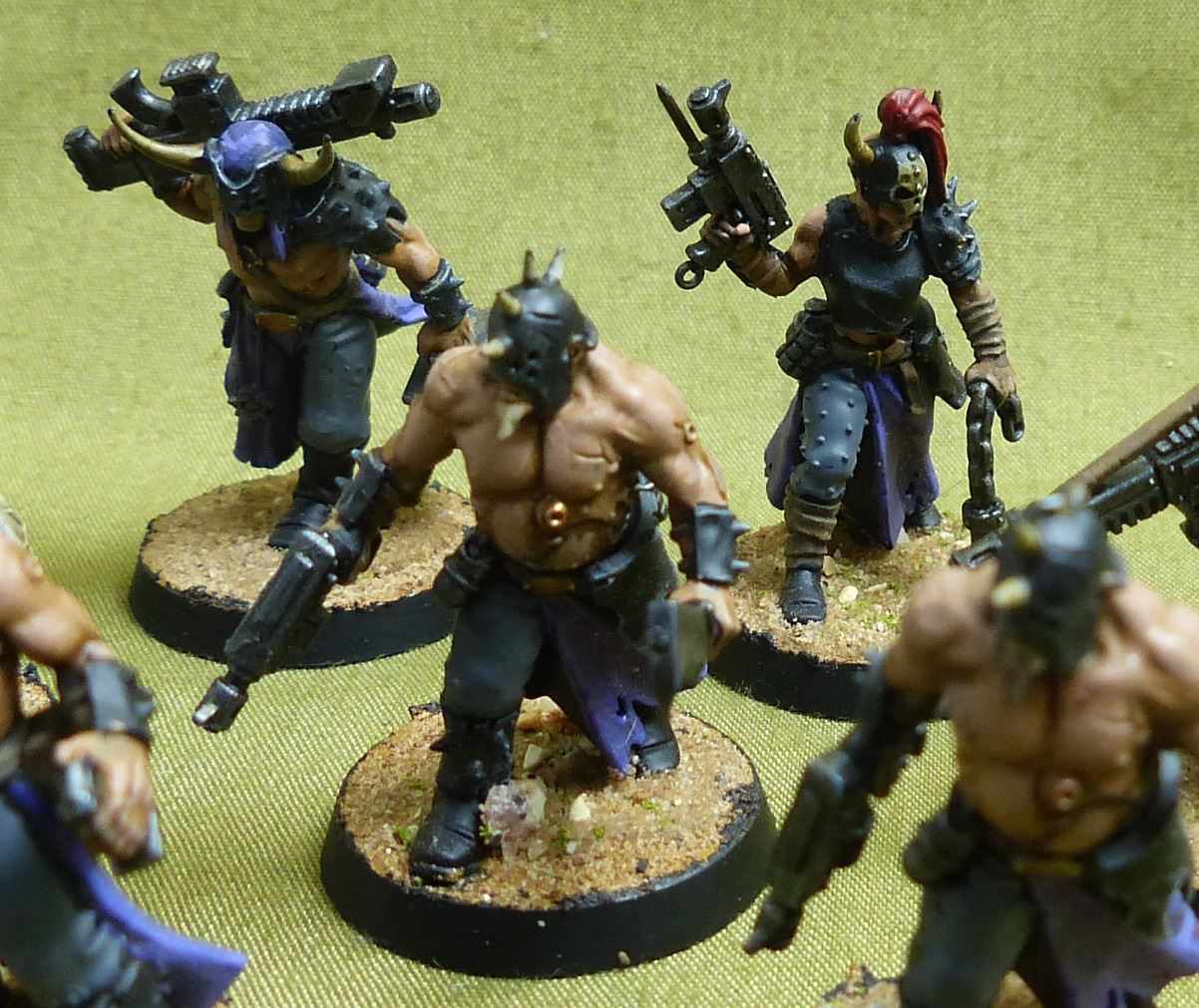 Chaos Cultists painted - Chaos Space Marines - Warhammer 40K #17I