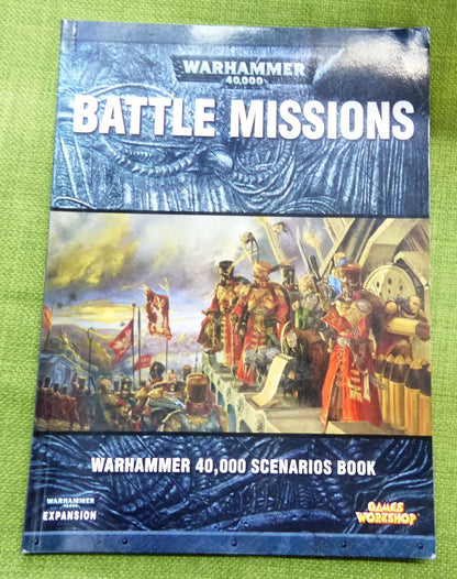 Warhammer 40K Scenarios Book - Battle Missions Softback Book 2008 - Warhammer AoS 40k #90