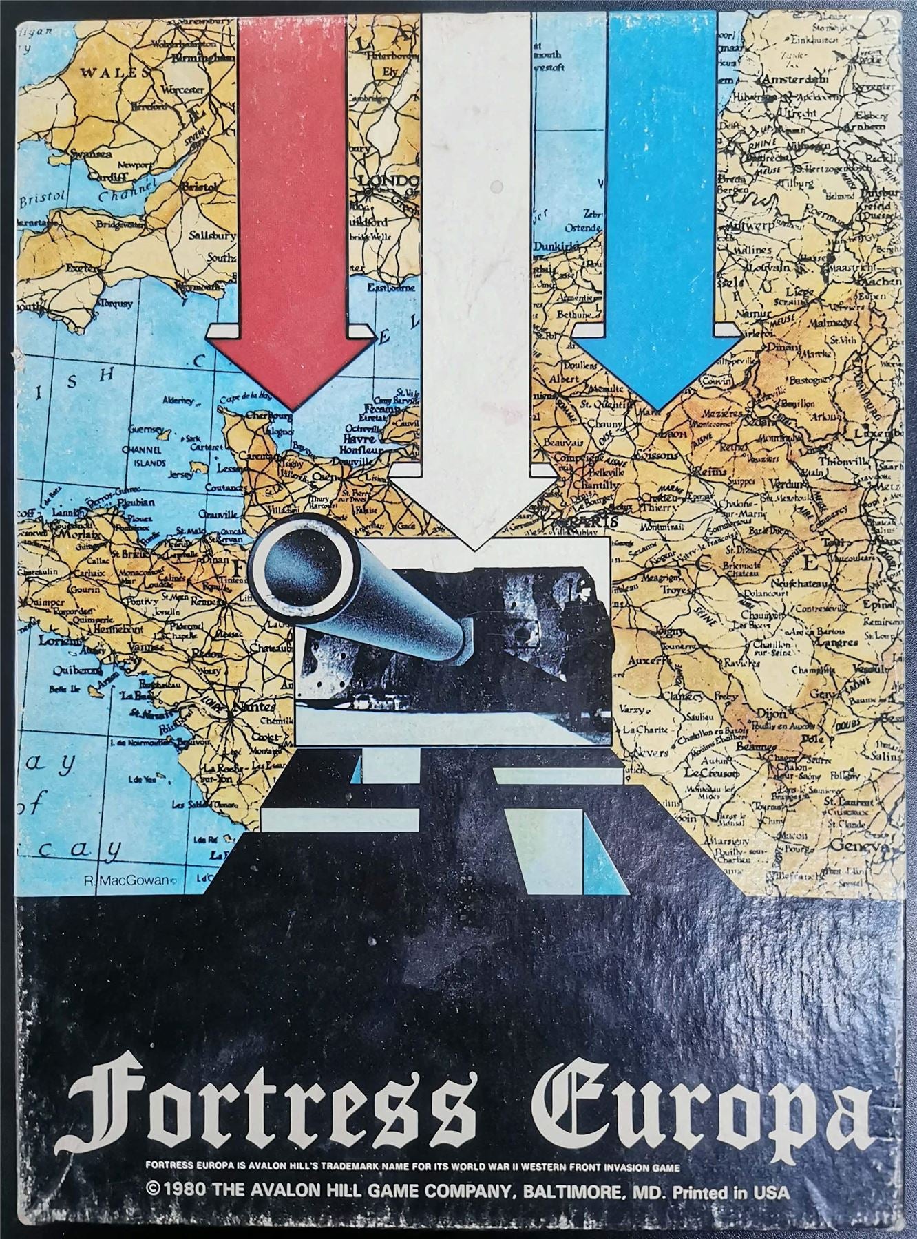 Fortress Europa: World War II Invasion Game - Great Condition #63