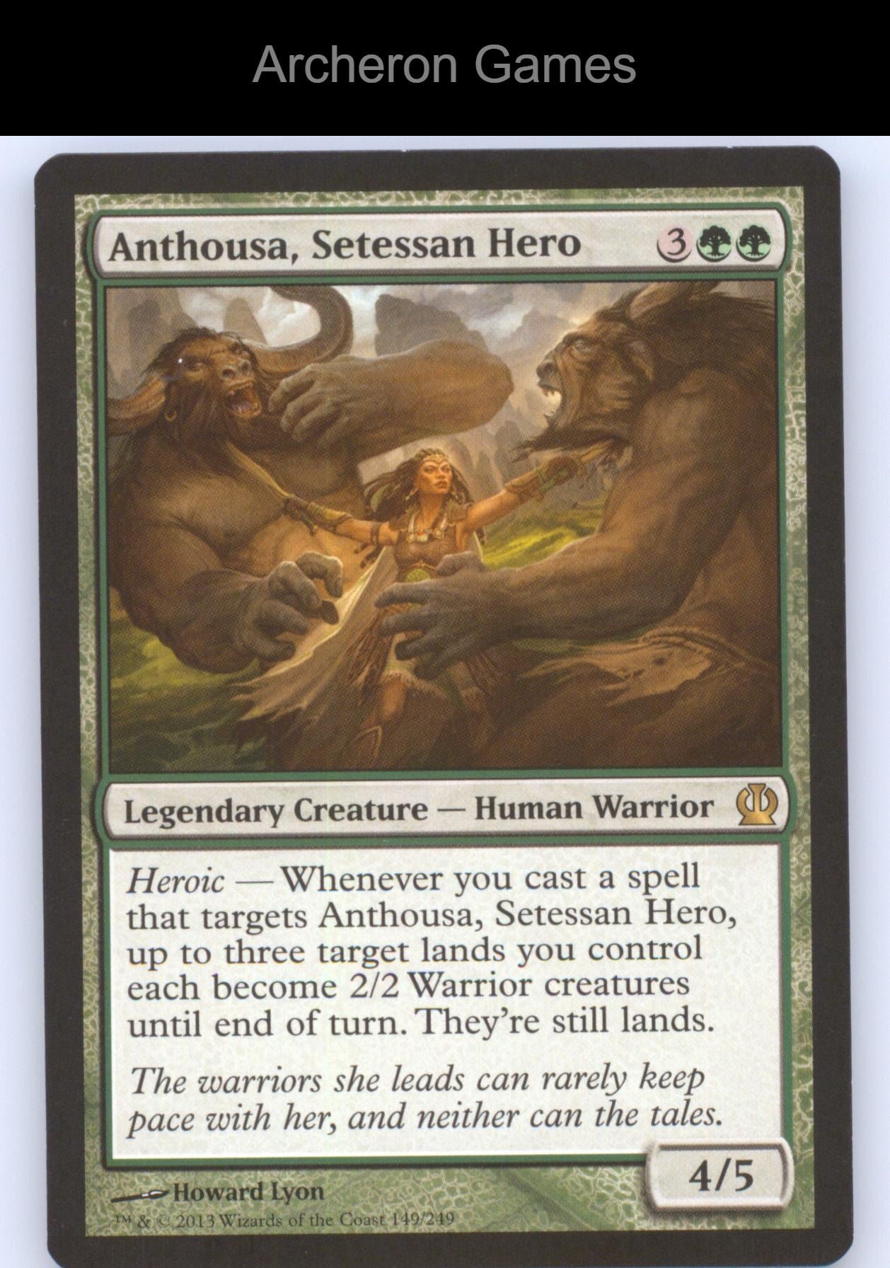 Anthousa, Setessan Hero 149 R MTG Card Theros