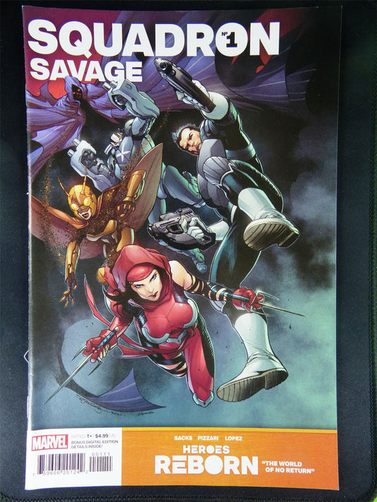SQUADRON Savage #1 - Marvel Comic #2YL